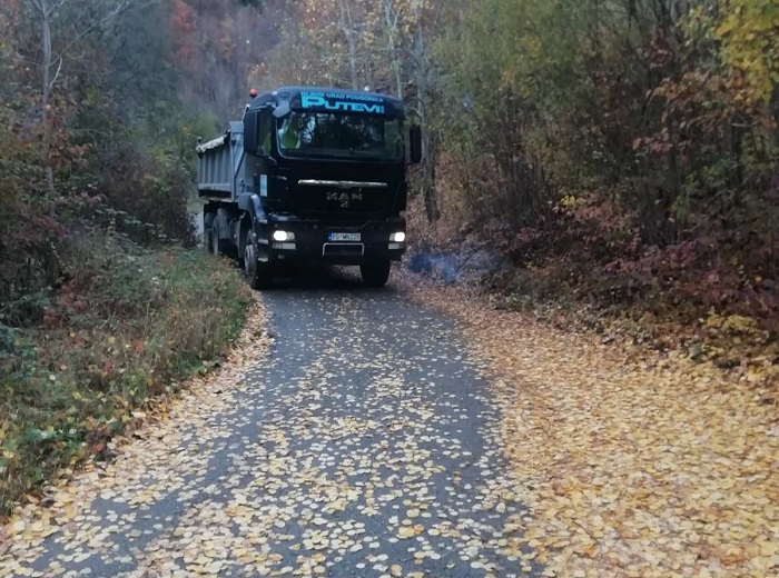 Počeli radovi na sanaciji putnog pravca Nožica-Brskut