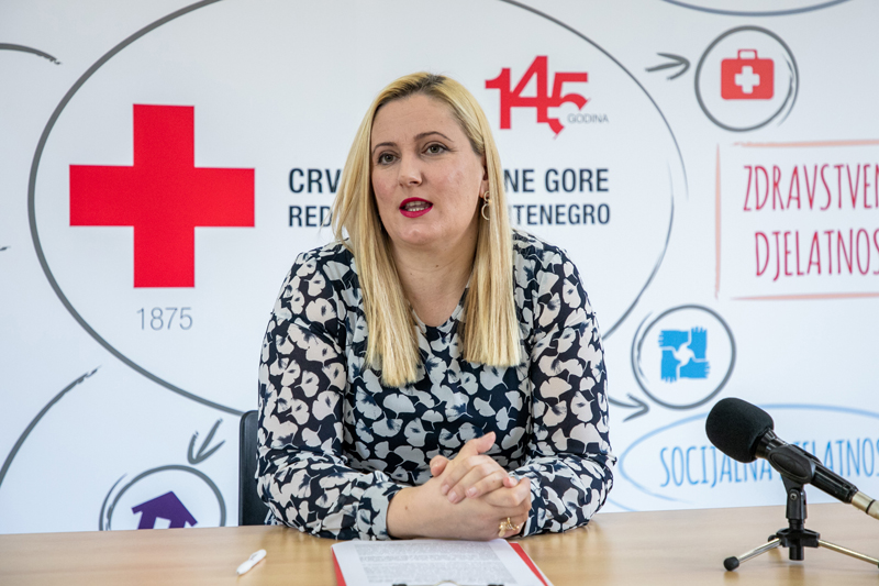Dubak: Crnogorski građani humani u nevolji, ali je važno da humanitarni rad traje cijele godine