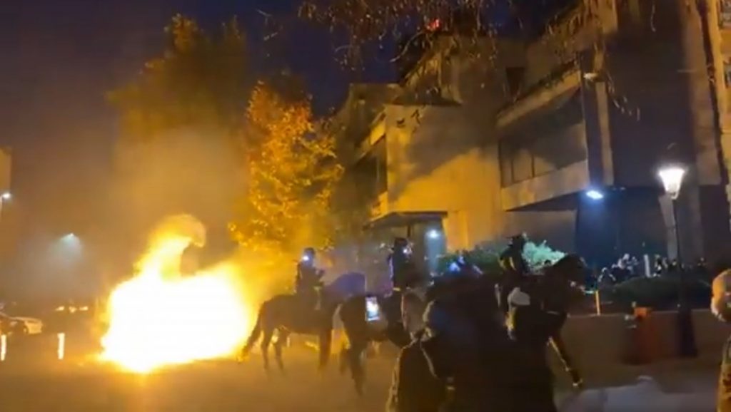 Sukob policije i demonstranata u Ljubljani, ima povređenih