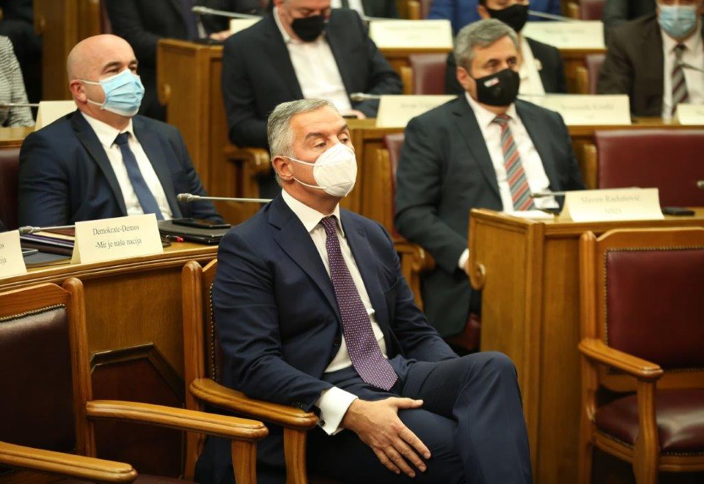 (FOTO) Predsjednik Milo Đukanović prisustvuje Sjednici Skupštine – rasprava o Novoj Vladi