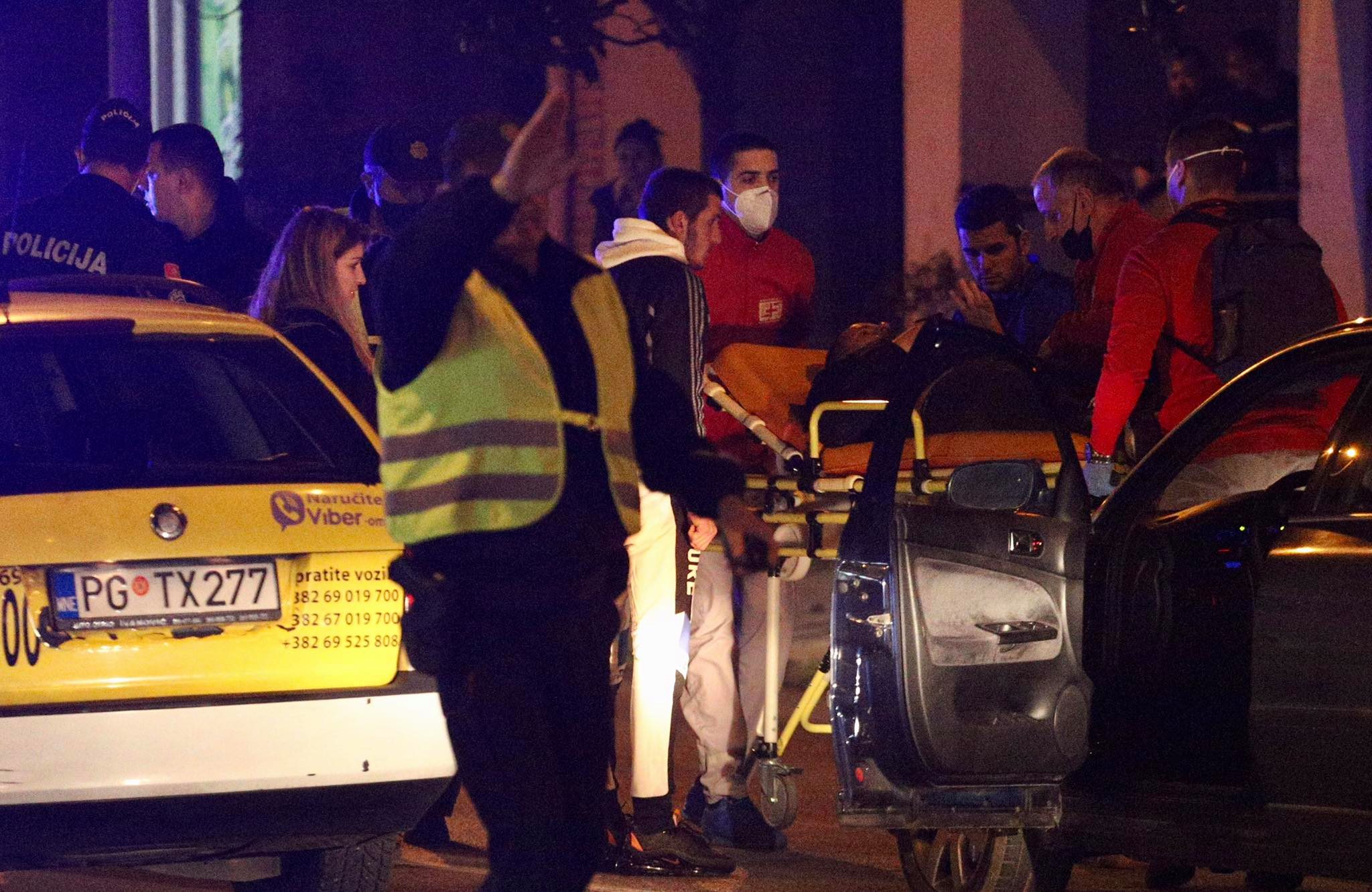 Oboren pješak u ulici Bratstva i jedinstva