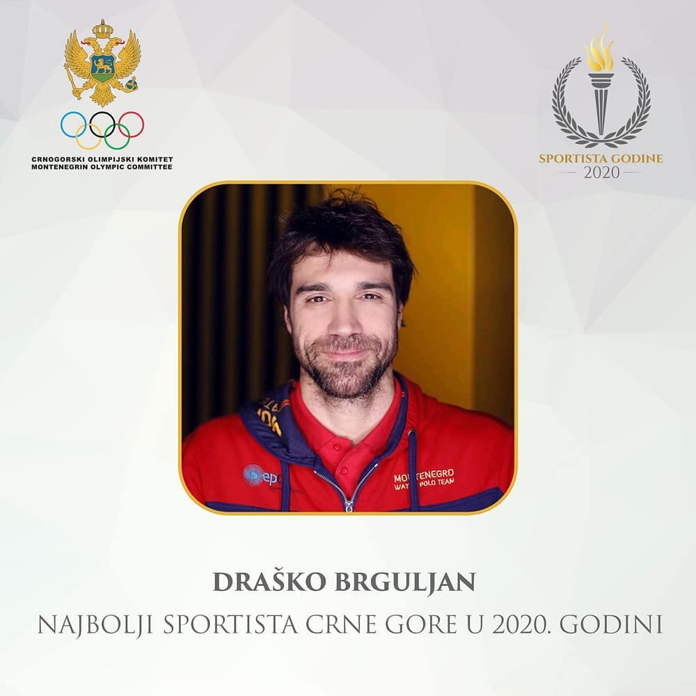 COK: Brguljan najbolji sportista Crne Gore