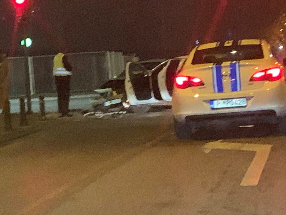 Saobraćajna nezgoda na Zabjelu: Jedna osoba povrijeđena
