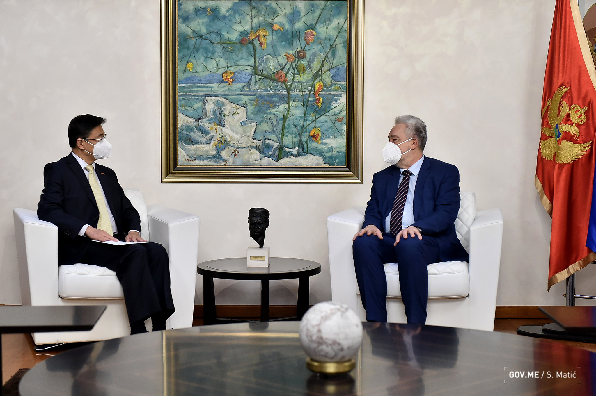 Krivokapić razgovarao sa ambasadorom NR Kine