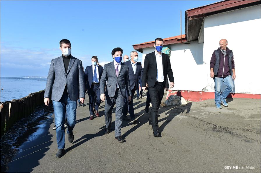 Abazović, Spajić i Mitrović posjetili Ulcinj: Vlada ima velike investicione ambicije za opštinu