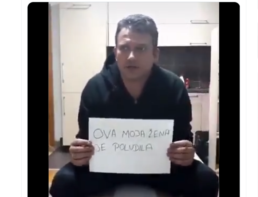 Muž sa ženom u izolaciji: Neka neko zovne policiju