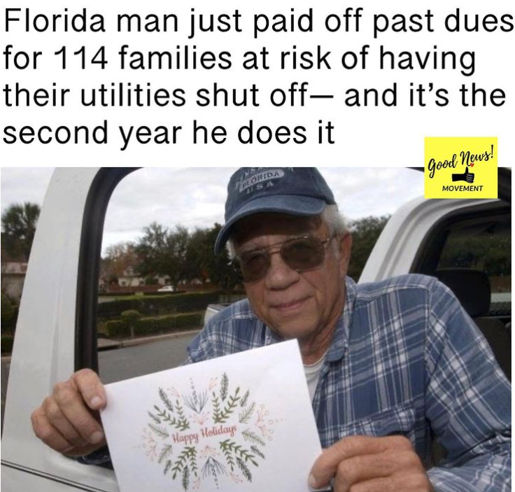 Biznismen sa Floride platio sugrađanima račune za struju i vodu