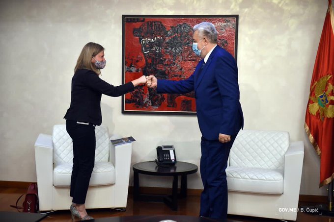 Krivokapić-Medoks: Podrška u borbi protiv kriminala i korupcije