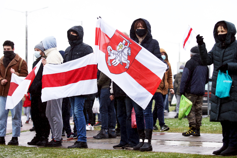 Grupa za ljudska prava: Privedeno 13 osoba na protestu u Minsku