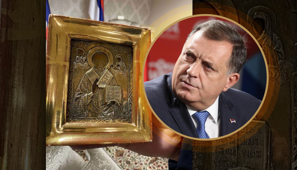 Ukrajinska Pravda piše da će afera ikona dovesti do pada Dodika, ali i ruskog uticaja na Balkanu