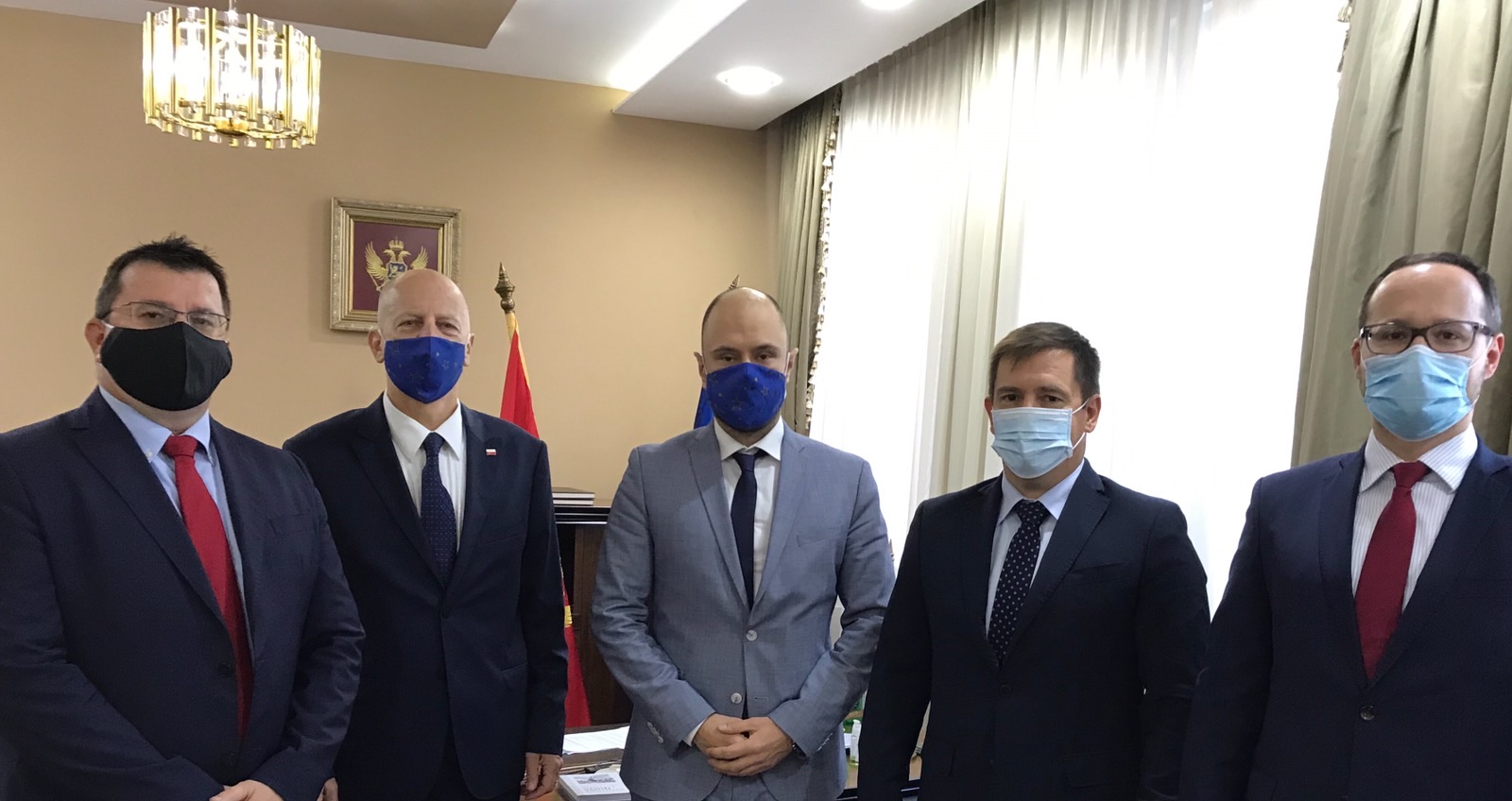 Radulović sa diplomatskim predstavnicima zemalja V4: Višegradska grupa će nastaviti snažno da podržava evropske aspiracije Zapadnog Balkana