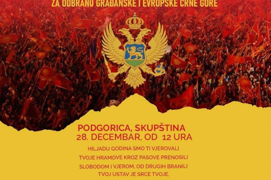 MI: Crnogorci iz cijelog svijeta jednim glasom uz patriotski skup