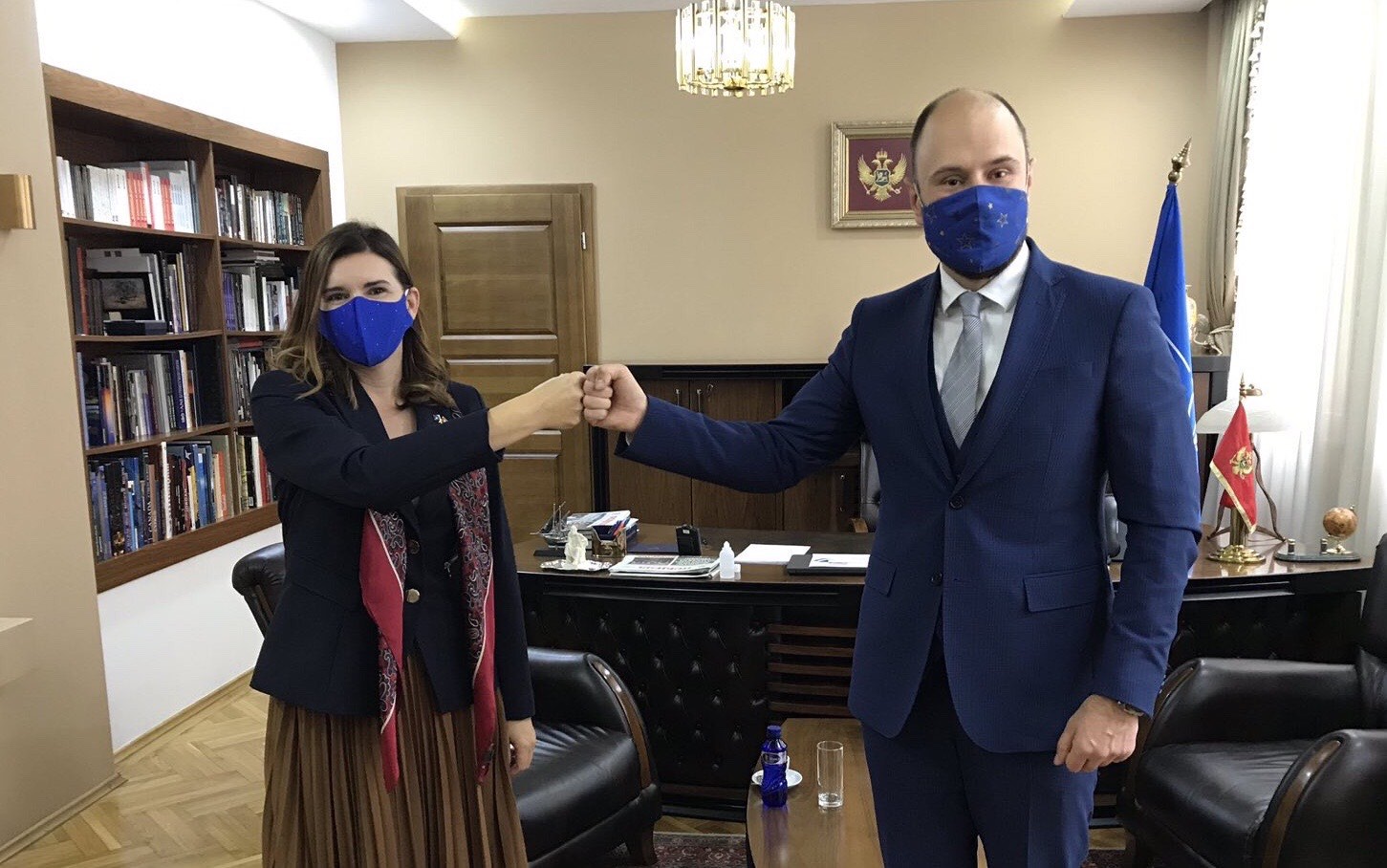 Radulović razgovarao sa Popom: Crna Gora posvećena intenziviranju dijaloga sa Evropskom unijom