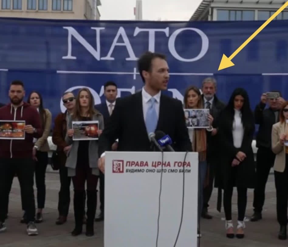 DPS: Krivokapićev savjetnik za unutrašnju politiku palio NATO zastavu