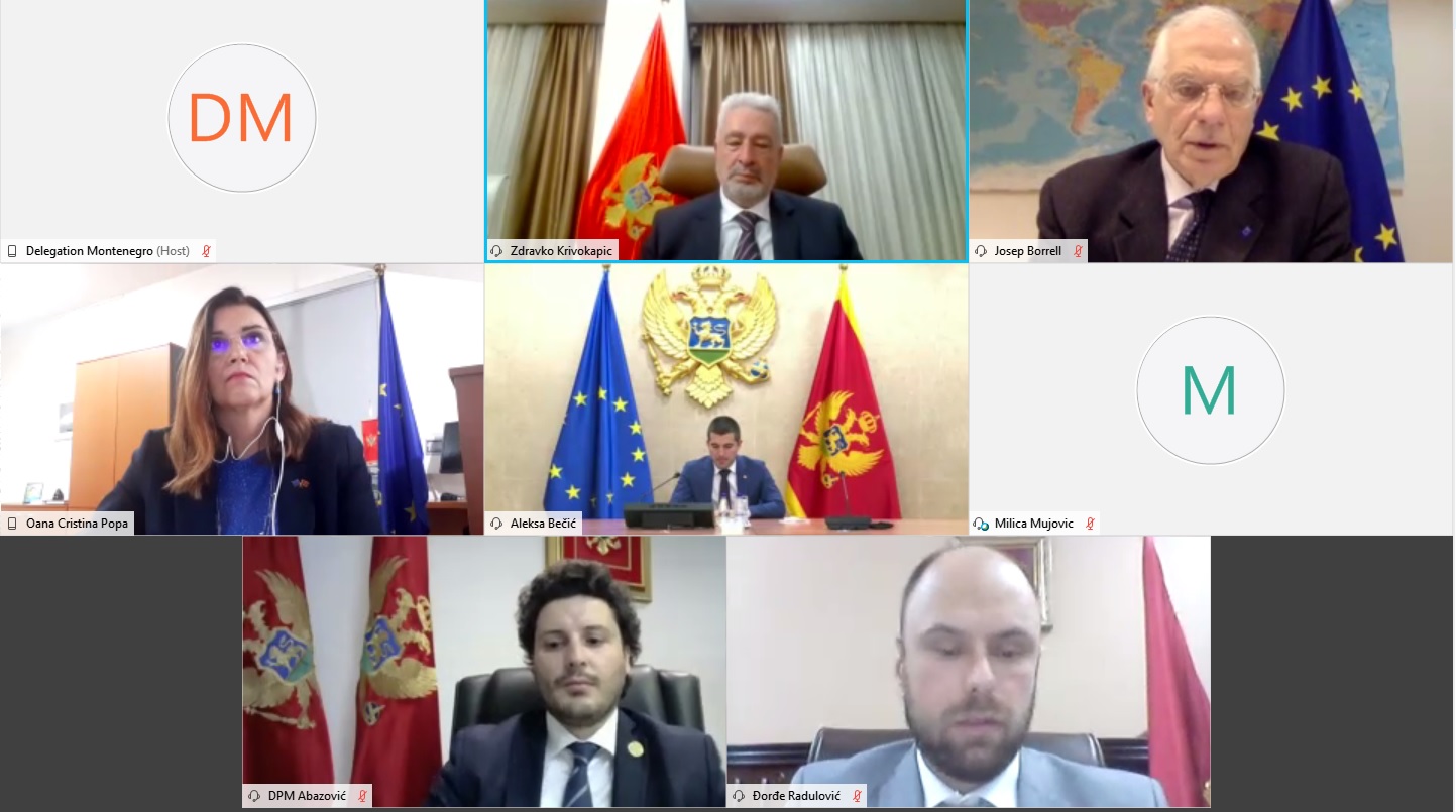 Borelj: Evropska unija ostaje posvećena pružanju podrške Crnoj Gori