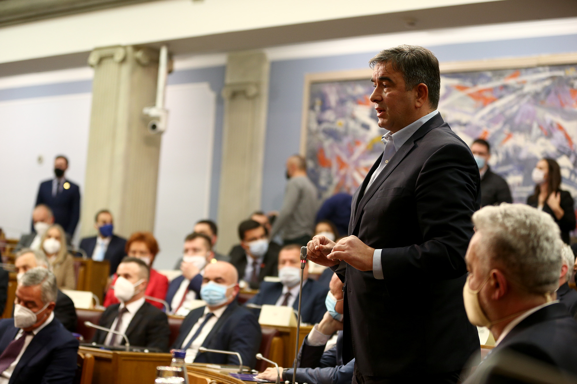 Medojević Krivokapiću: U vašoj vladi više ima članova DPS-a nego DF-a, ne možete režim mijenjati po Milovim zakonima