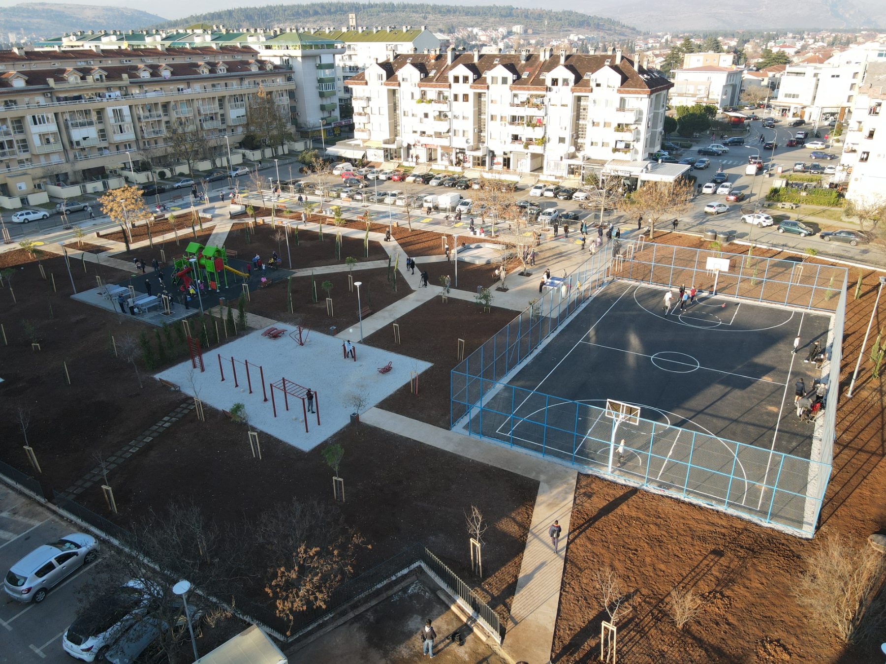 Pogledajte snimak iz drona: Stari Aerodrom dobio novi park namijenjen svim generacijama