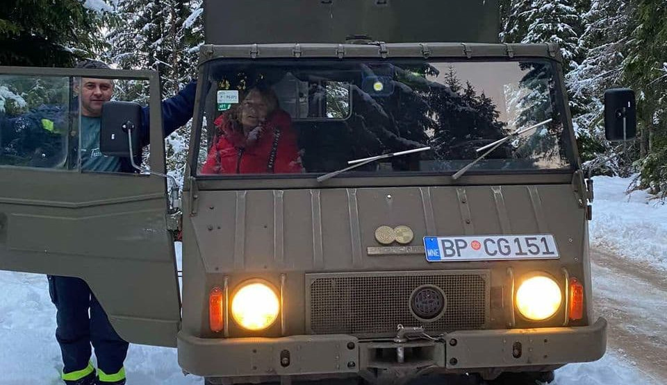 Zavejana žena spašena iz sniježnih nameta u Baricama