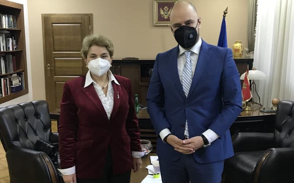 Radulović i ambasadorka Bugarske razgovarali o mogućnosti nabavke vakcina