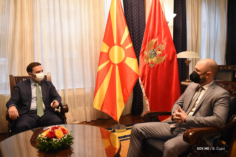 Radulović i Osmani: Crna Gora i Sjeverna Makedonija imaju odlične odnose
