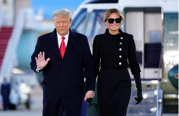 Melanija Tramp napustila Bijelu kuću kao PRAVO MODNO SAVRŠENSTVO(FOTO)