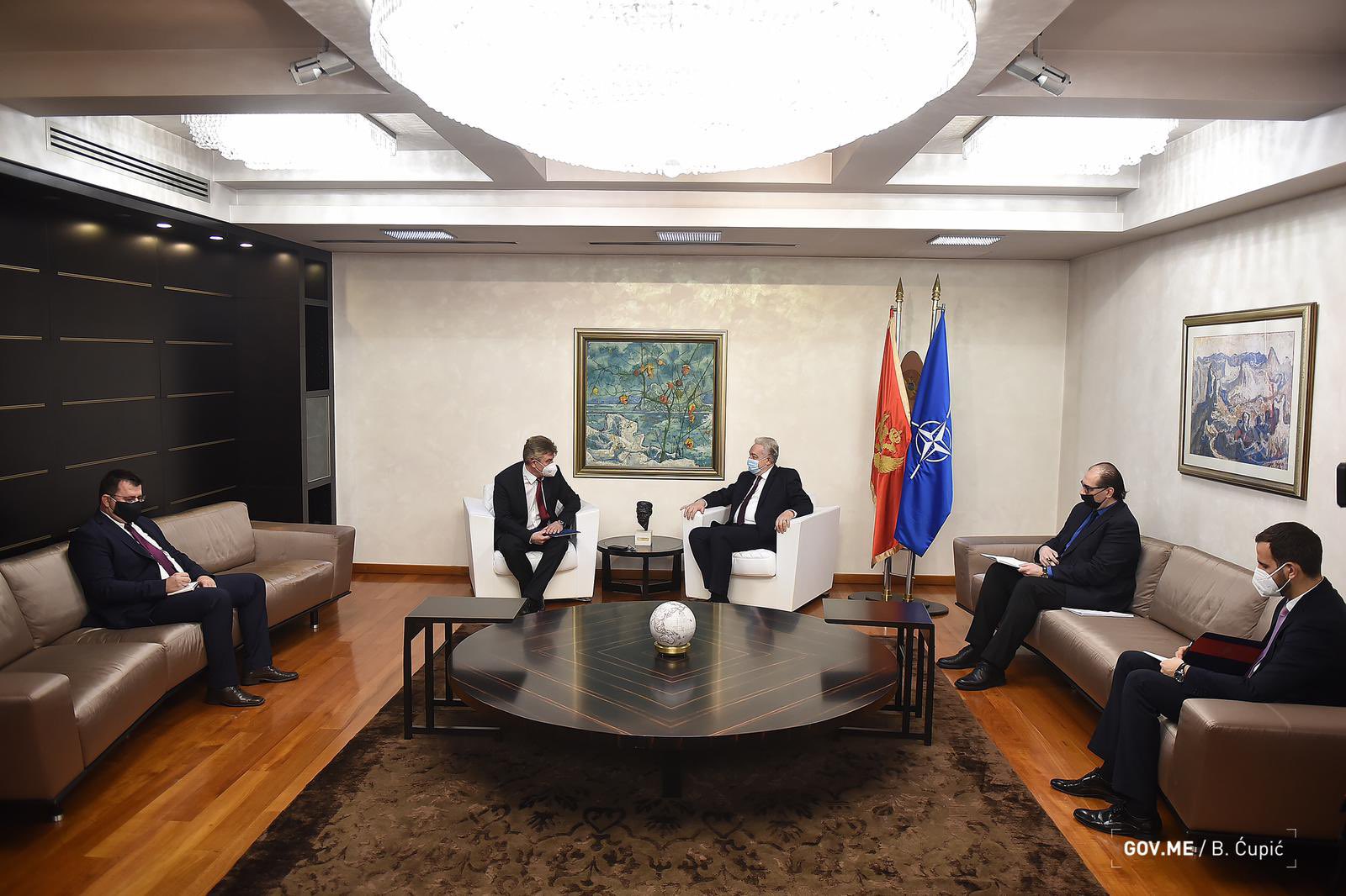 Krivokapić – Neđeši: Puna podrška CG na putu ka EU