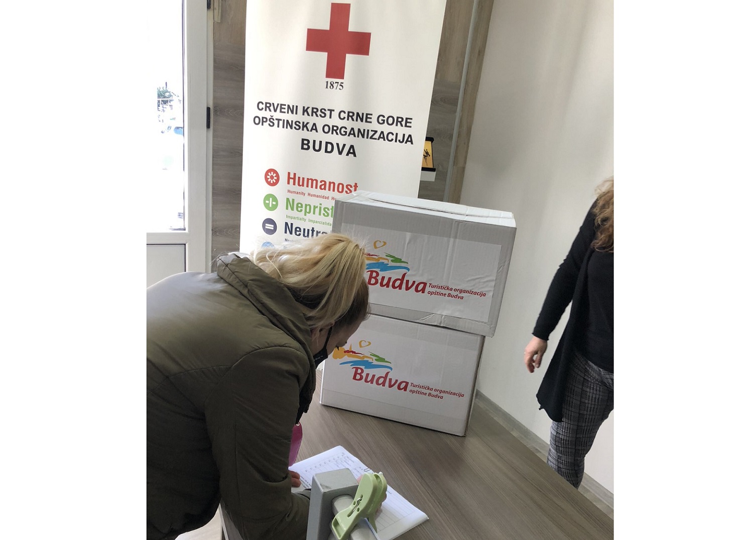 TO Budva donirala 5.000 eura budvanskom Crvenom krstu
