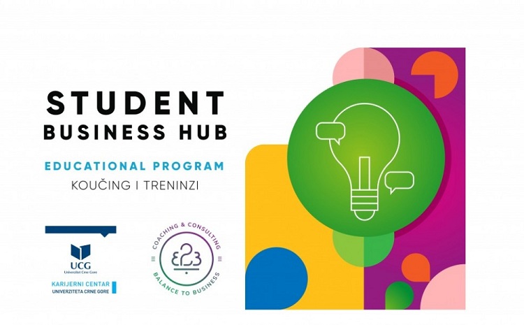 UCG: Počinju prijave za program obuke Student Business Hub