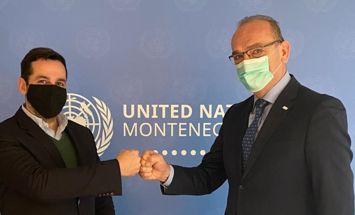 Kavarić sa šefom Predstavništva UNICEF-a u CG: Podrška radu na imunizaciji i mentalnom zdravlju djece i mladih