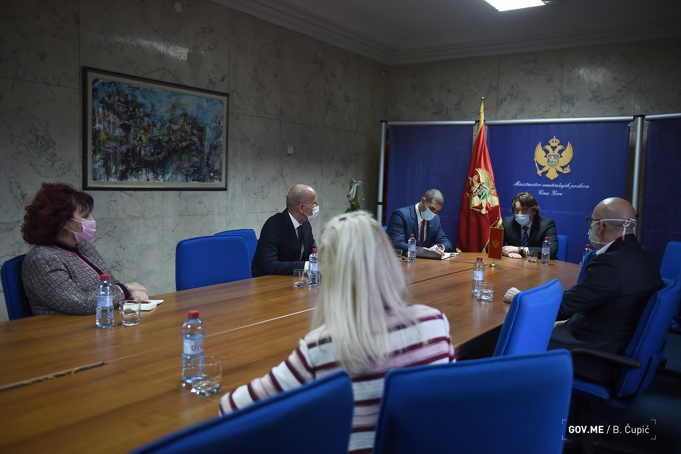 Sekulović se sastao sa članovima Savjeta za građansku kontrolu rada policije