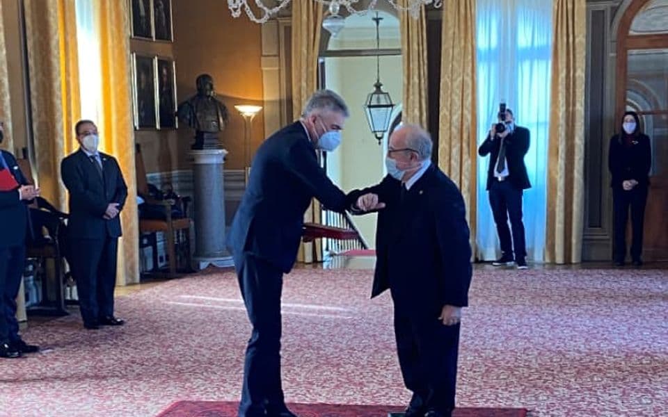 Ambasadoru Vlahoviću uručen orden Velikog malteškog krsta za zasluge