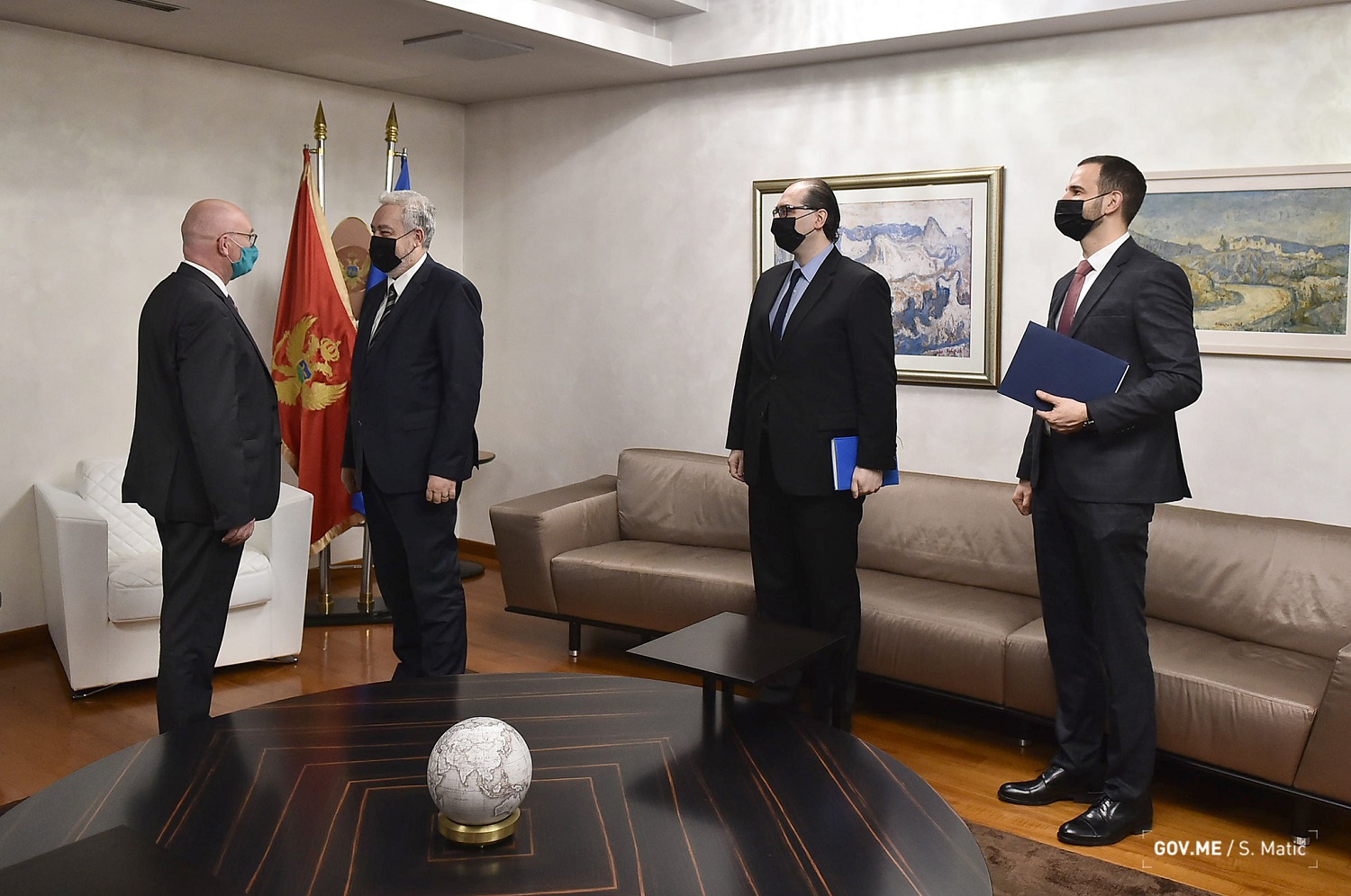 Krivokapić sa direktorom Fondacije KAS za Srbiju i Crnu Goru