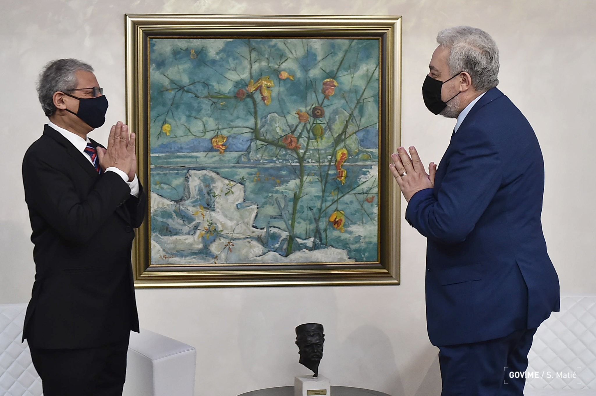 Krivokapić se sastao sa indijskim ambasadorom