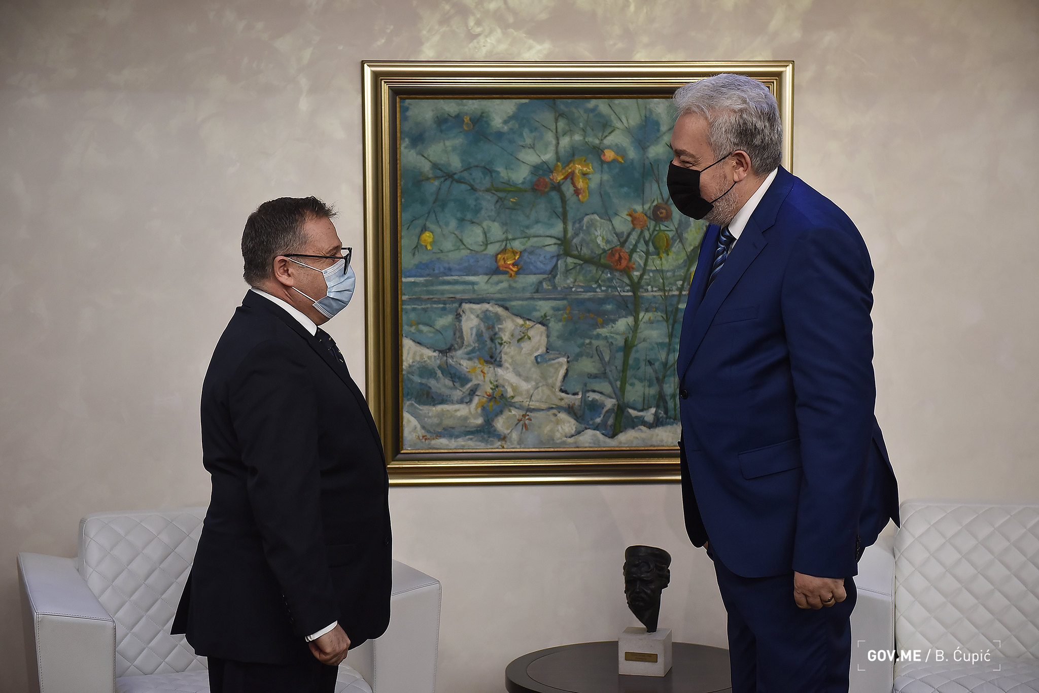 Krivokapić razgovarao sa novoimenovanim ambasadorom Francuske