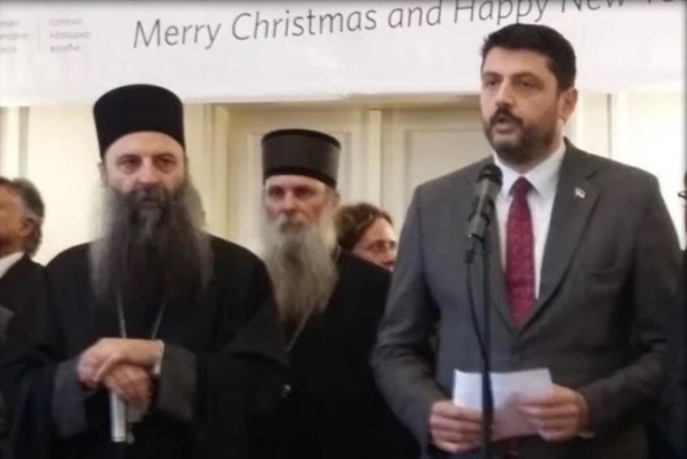 Božović: Patrijarh Porfirije sjajan izbor za najbolje odnose u regionu i podizanje ugleda SPC