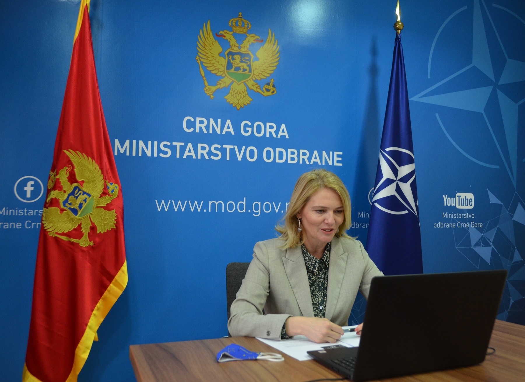 Injac – Stefanović: Unaprjeđenje saradnje Crne Gore i Srbije u oblasti odbrane