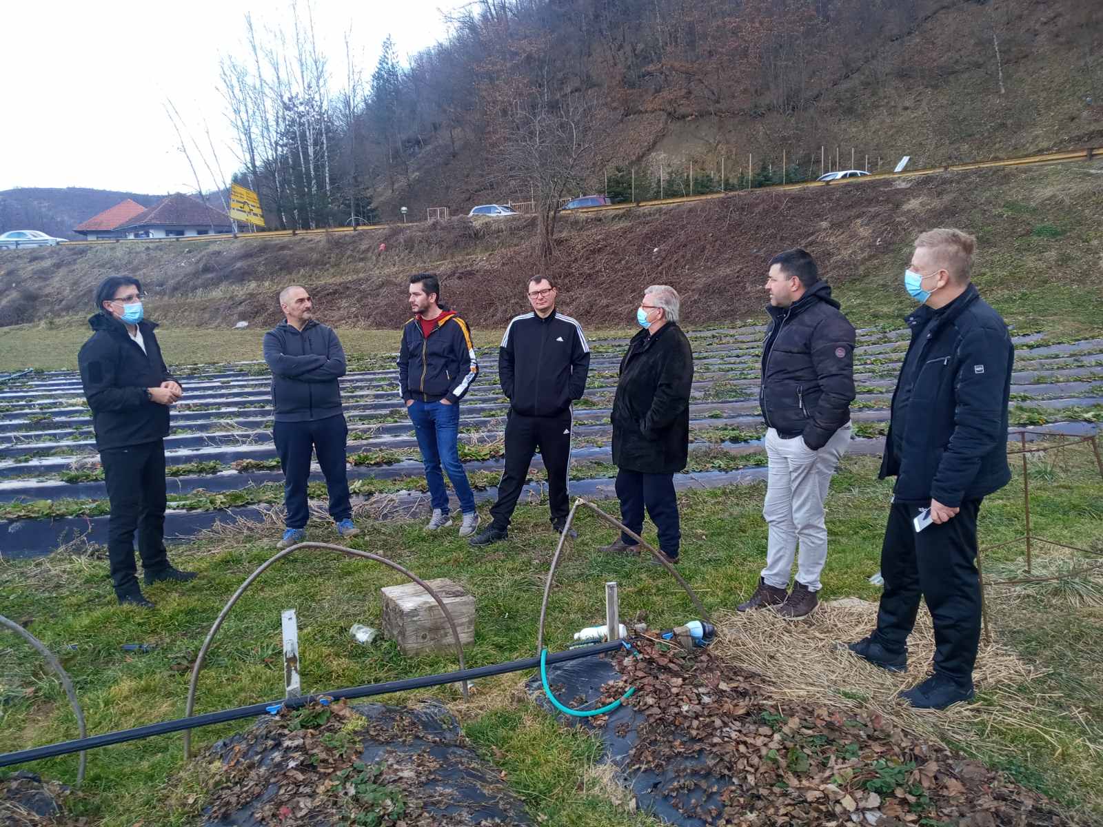 Državni sekretar Veličković u Bijelom Polju sa proizvođačima jagode