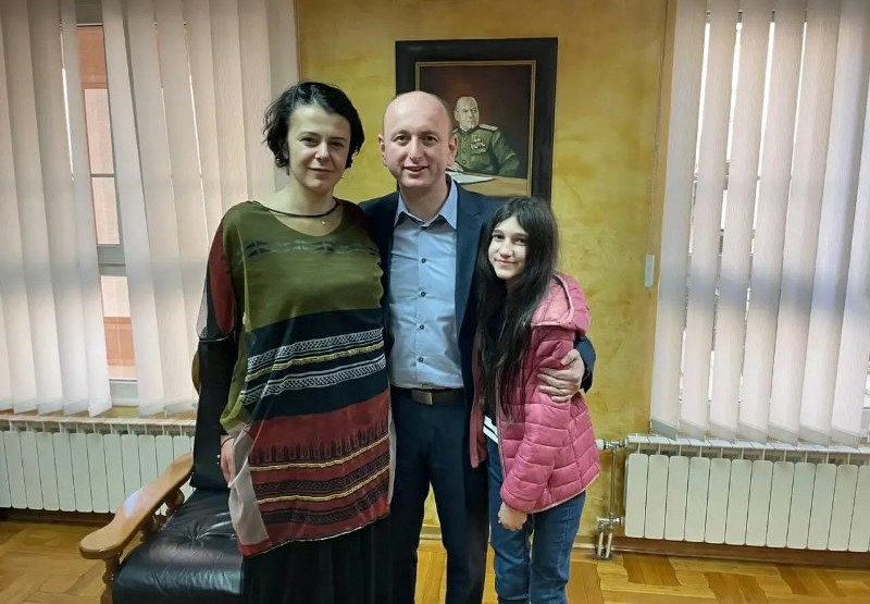FOTO: Knežević ugostio mladu glumačku zvijezdu iz filma Dara iz Jasenovca