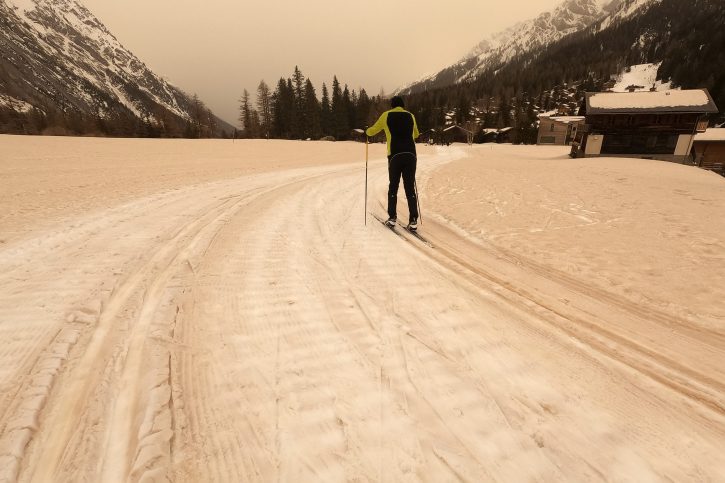 Nije Mars, već Alpi: Zašto su skijališta postala narandžasta