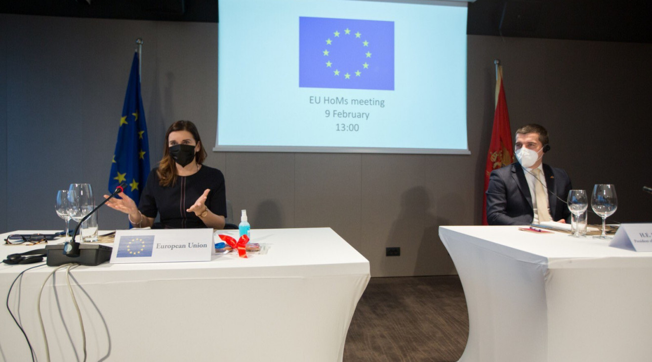Bečić sa ambasadorima država EU o značaju političkog dijaloga