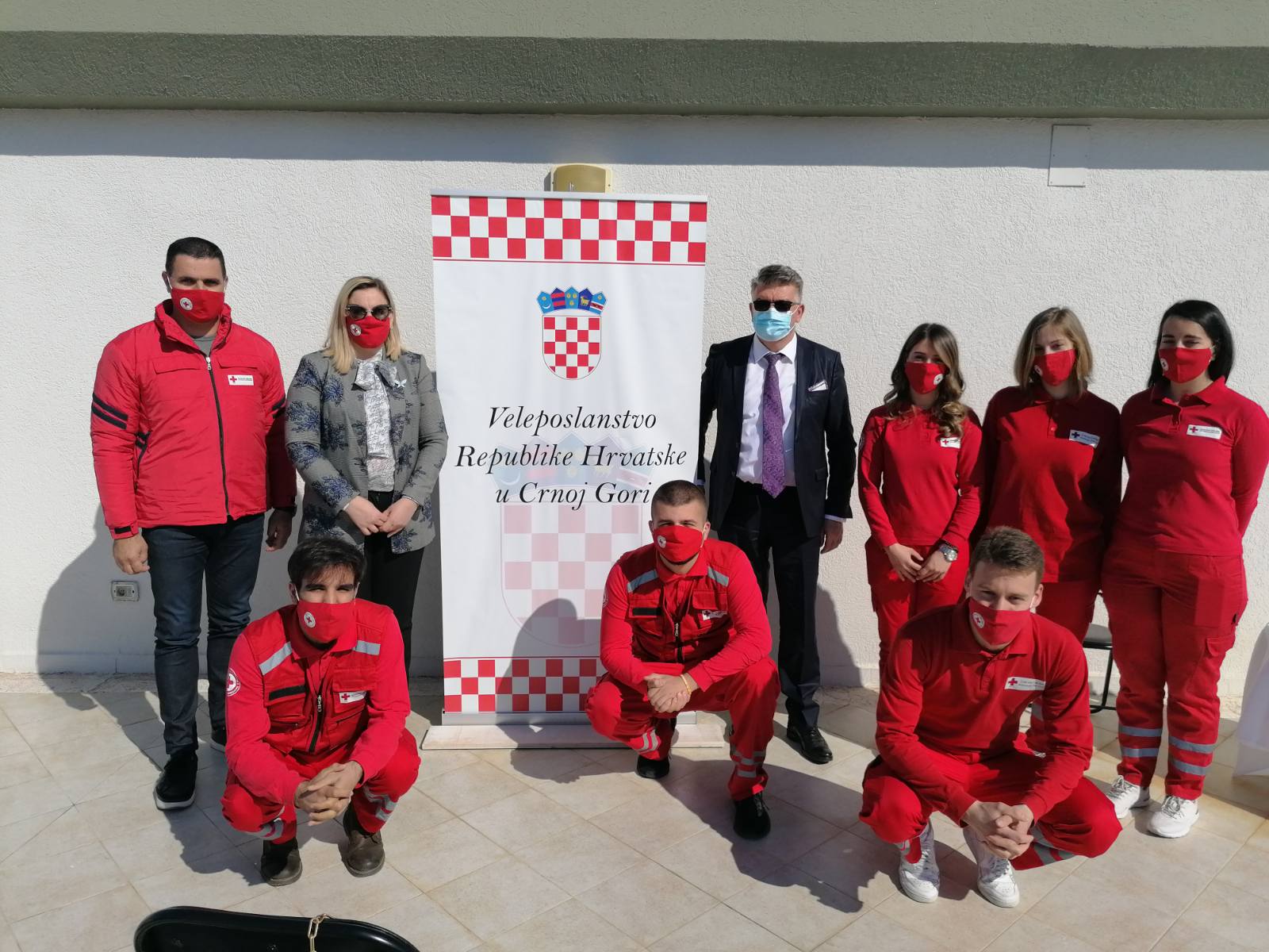 Ambasador Republike Hrvatske ugostio volontere Crvenog krsta Crne Gore