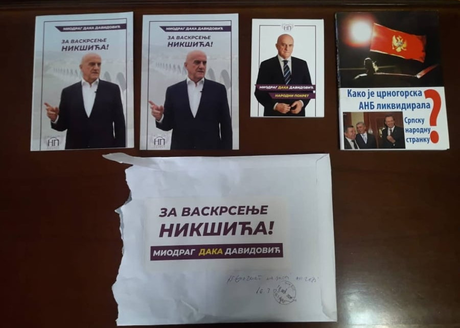 Davidović: Građanima stigli lažni promotivni paketi, nije ih slao Narodni pokret