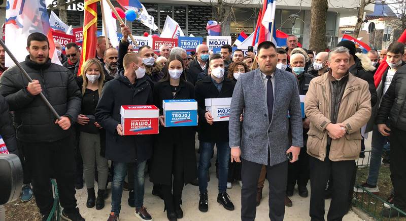 Za budućnost Nikšića: Došlo je do razmjene udaraca, naši aktivisti su se samo branili