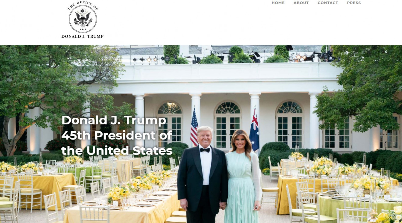 Donald Tramp pokrenuo sajt
