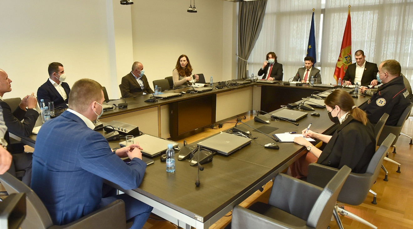 Abazović i Sekulović primili novoimenovane pomoćnike direktora Uprave policije