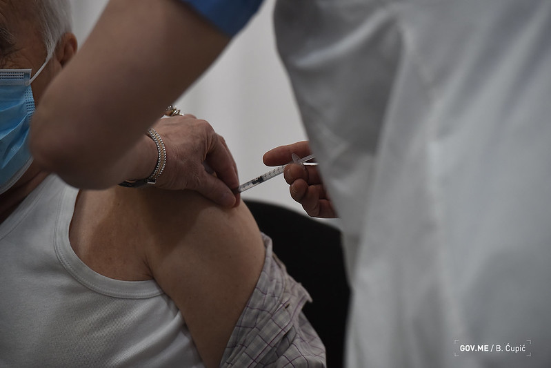 Vlada CG: Dnevno će se vakcinisati preko hiljadu građana