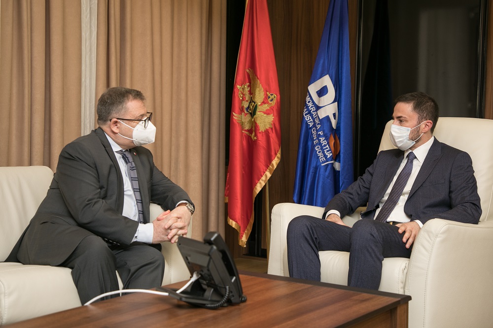 Bogdanović – Timonije: Značajna uloga DPS-a u evropskoj agendi Crne Gore