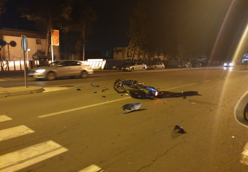 Motociklista povrijeđen u udesu na Zlatici