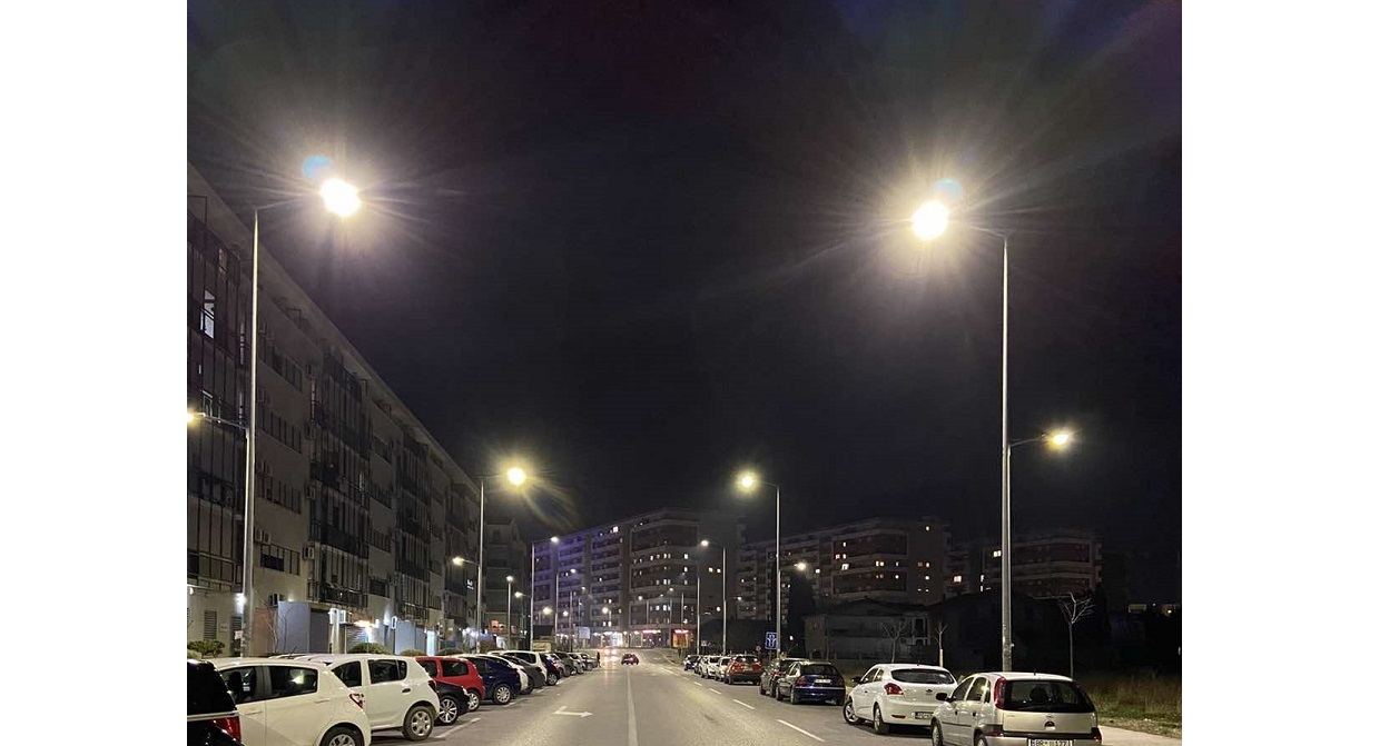 Nova rasvjeta u Ulici Marka Radovića, ugrađene LED svjetiljke