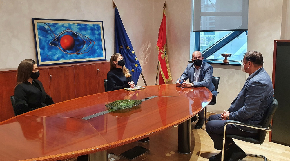 Srzentić sa predstavnicima AMMCG: Veliki potencijal za partnerstvo i realizaciju zajedničkih inicijativa